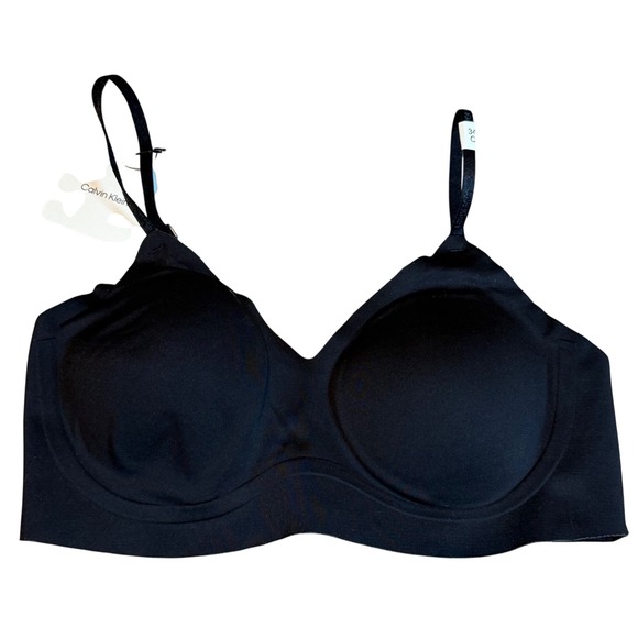 Calvin Klein Other - Calvin Klein Invisibles Wireless Lightly Lined Bra Black 34C F3837 001 001